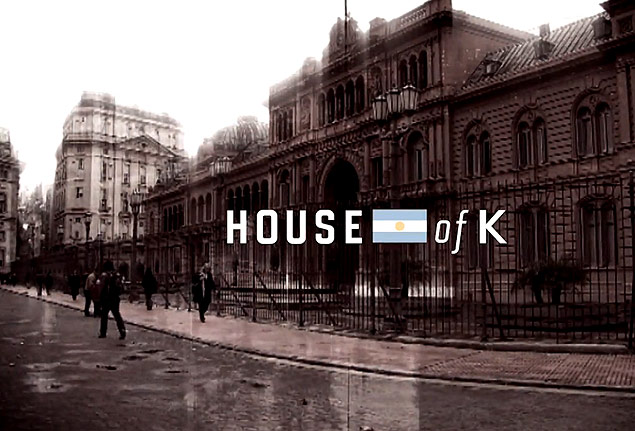Reproduo do vdeo de 'House of K', pardia do seriado 'House of Cards' sobre o caso Nisman