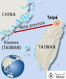 ONDE FICA Taip - acidente de avio em Taiwan