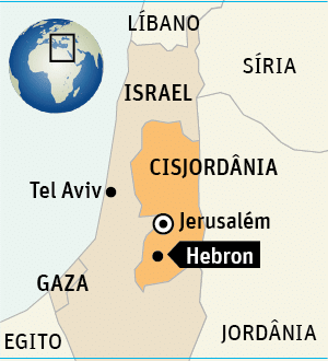 Onde fica Hebron, na Cisjordnia