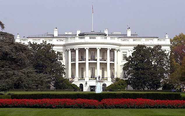 Fachada da Casa Branca, em Washington; crescimento da economia americana fica aqum do esperado