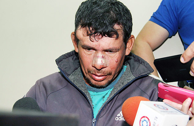 Gilberto Benitez, acusado de engravidar enteada de 10 anos no Paraguai, foi capturado neste sbado (9)
