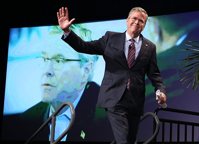 O ex-governador da Flrida Jeb Bush, um dos favoritos na disputa pela candidatura dos republicanos