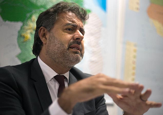 O brasileiro Marcelo Resende, representante da FAO (agncia da ONU para a alimentao) na Venezuela, em seu gabinete em Caracas