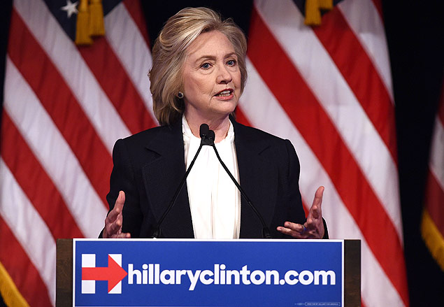 Hillary Clinton apresenta suas propostas para a economia em New York em 13 de julho