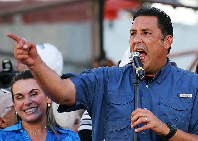 O ex-governador Pablo Prez, durante campanha em 2012; ele perdeu os direitos polticos por dez anos