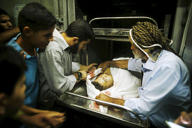 Palestinos identificam o corpo de Mohammed al-Masri, morto pelo Exrcito de Israel em Gaza
