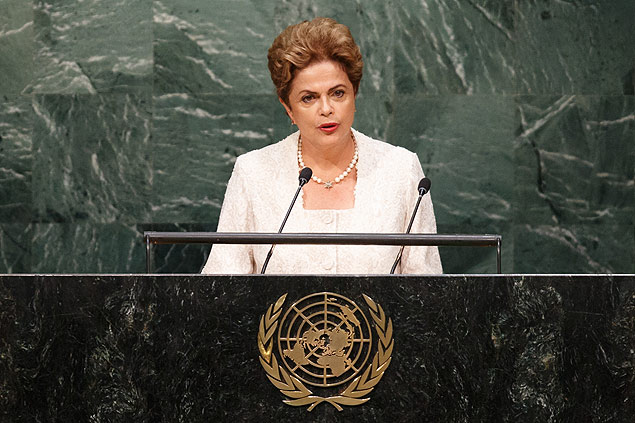 Dilma Rousseff discursa na Assembleia-Geral da ONU; dívida com a organização chega a R$ 607 mi