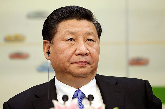Presidente chins, Xi Jinping, em encontro realizado na capital Pequim
