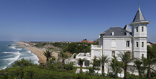Casa de Kirill Shamalov em Biarritz, sudoeste da Frana