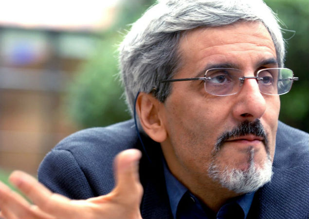 O ensaísta e jornalista norte-americano David Rieff em entrevista em Bogotá (Colômbia), em 2005