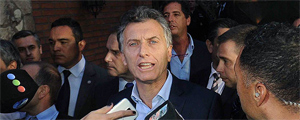 O presidente eleito da Argentina, Mauricio Macri