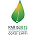 Logo da conferência do clima em Paris Divulgação