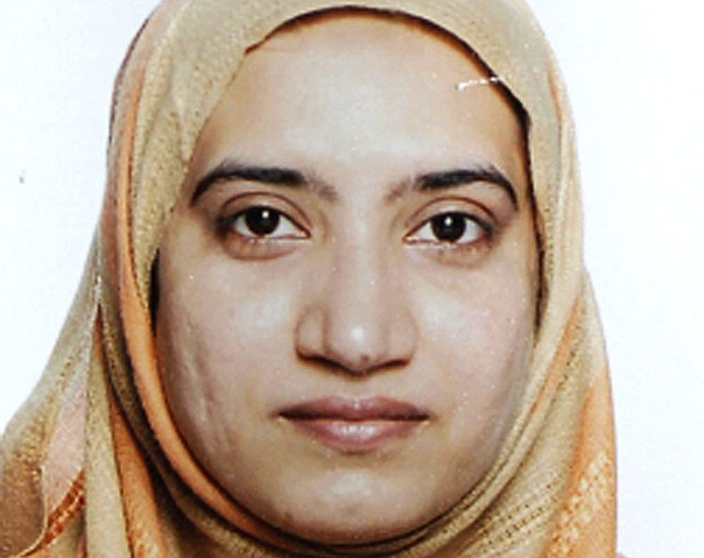 Foto de Tashfeen Malik, paquistanesa autora do ataque a San Bernardino, divulgada pelo FBI