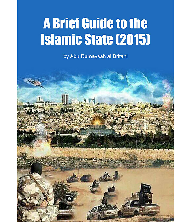 Capa do guia de viagens ao Estado Islmico, que circula na internet desde 2015