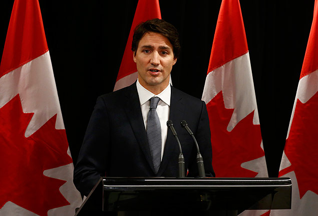 O primeiro-ministro do Canad, Justin Trudeau