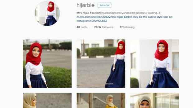 Hijarbie: A Barbie com vu islmico que faz sucesso no Instagram
