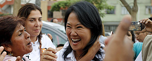 Keiko Fujimori, filha do ex-ditador Alberto – Guadalupe Pardo/Reuters Keiko Fujimori, filha do ex-ditador Alberto – Guadalupe Pardo/Reuters