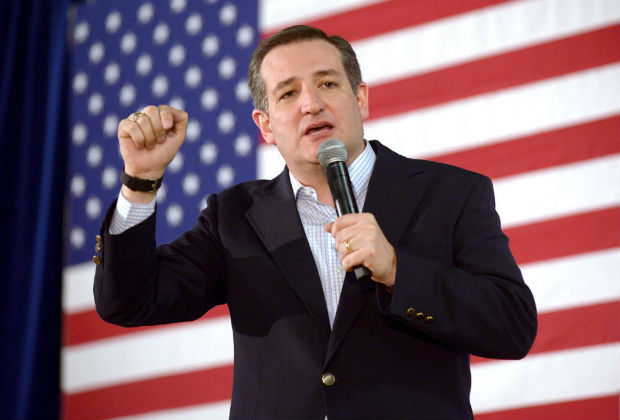 Republican Presidential candidate Ted Cruz speaks at a rally at the Boys and Girls Club of Truckee Meadows in Reno, Nevada February 22, 2016. Cruz has asked a federal court in Houston to throw out a suit questioning whether he is eligible to be U.S. president because he was born in Canada, saying the case against him "suffers from fatal deficiencies." REUTERS/James Glover II/Files ORG XMIT: TOR430