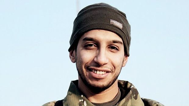 Abdelhamid Aboud, suspeito de organizar os ataques em Paris