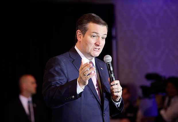O pr-candidato republicano Ted Cruz participa de um evento destinado s mulheres em Wisconsin