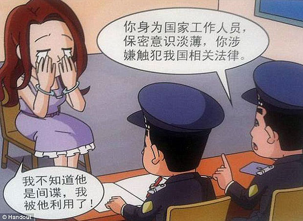 China orders female government workers not to talk to 'handsome Western foreigners' because 'they are probably spies after state secrets' 