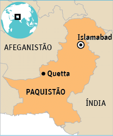 Onde fica - Quetta - Paquisto