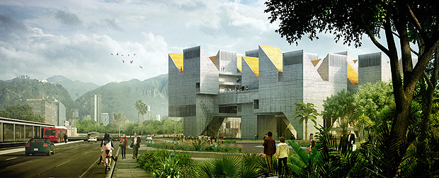 Projeto do futuro Museu Nacional de Memria Histrica, que abrigar arquivos sobre o conflito na Colmbia
