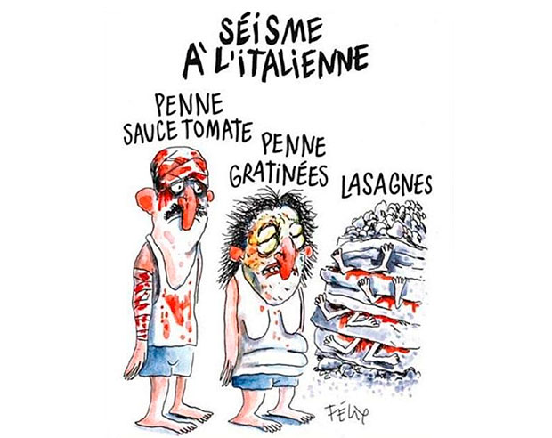Charlie Hebdo publicou o cartoon na edio de 31 de agosto