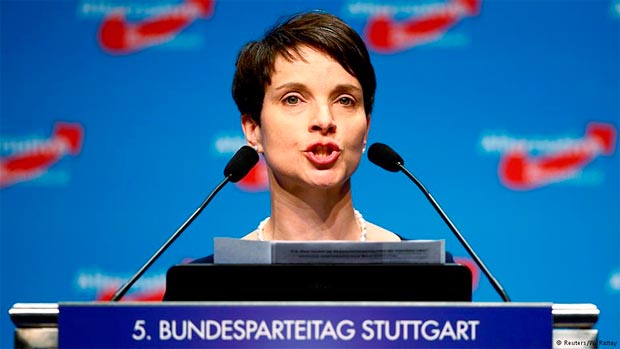 AfD diz que resultado  "comeo do fim da era Merkel". Para Frauke Petry, resultado da eleio estadual  derrota pessoal de Merkel