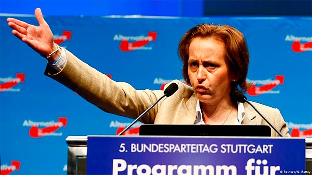 AfD diz que resultado  "comeo do fim da era Merkel". Beatrix von Storch: "Um nmero crescente de cidados quer uma mudana de rumo"