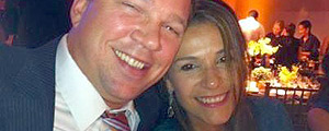 A brasileira Fabiola Bittar De Kroon com o marido, em foto do perfil dela no Facebook – Reprodução/Facebook A brasileira Fabiola Bittar De Kroon com o marido, em foto do perfil dela no Facebook – Reprodução/Facebook