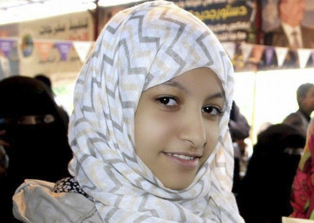 In an undated handout photo, Mohammed al-Asaadi’s daughter Kholud, 15. Bombs shake al-Asaadi’s house at night and blow open doors and windows. How can he explain the war in Yemen to his children, who are living through it? (Mohammed al-Asaadi via The New York Times) -- NO SALES; FOR EDITORIAL USE ONLY WITH YEMEN CHILDREN BY MOHAMMED AL-ASAADI FOR OCT. 12, 2016. ALL OTHER USE PROHIBITED. 