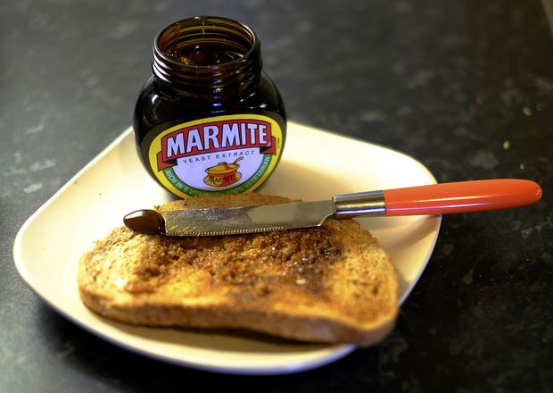  Toast with Marmite sits on a kitchen counter in Manchester, Britain October 13, 2016. REUTERS/Phil Noble ORG XMIT: PNN52