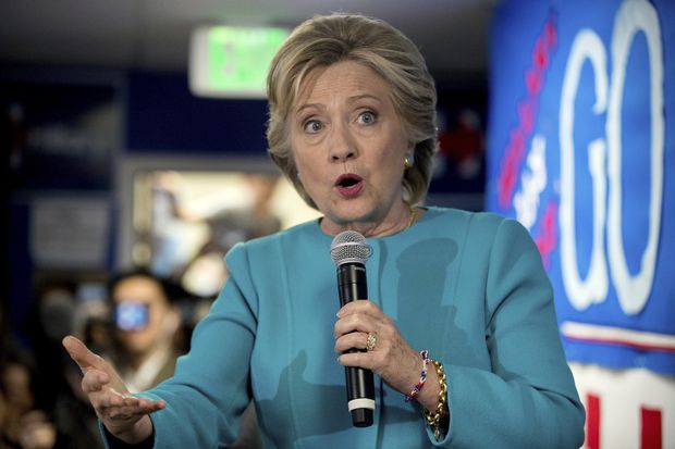 A democrata Hillary Clinton participa de evento de campanha em Seattle, no Estado de Washington