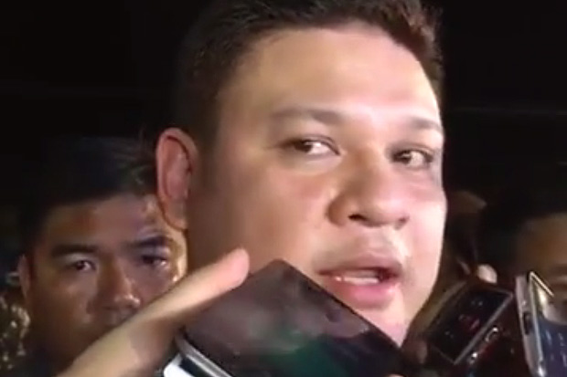 Vdeo mostra entrevista do filho do presidente Rodrigo Duterte, Paolo Duterte, vice-prefeito de Davao