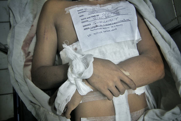 Corpo de adolescente de 15 anos morto em operação antidrogas em Parola, Tondx
