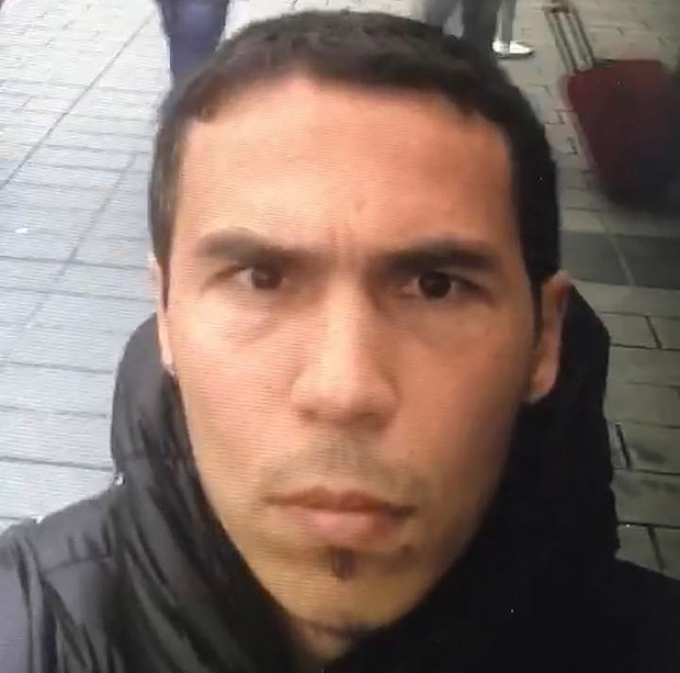 TOPSHOT - This hand out picture released by the Turkish police and taken from Dogan News Agency on January 2, 2017 shows the main suspect in the Reina nightclub rampage one day after a gunman killed 39 people, including many foreigners, in an attack at an upmarket nightclub in Istanbul where revellers were celebrating the New Year. The Islamic State jihadist group on January 2, 2017 claimed the shooting rampage inside a glamorous Istanbul nightclub on New Year's night that killed 39 people, as police hunted the attacker who remains on the run. With foreigners making up the majority of those killed in Sunday's attack, families were due to reclaim the bodies of more than two dozen non-Turkish and mainly Arab victims. / AFP PHOTO / Dogan News Agency / Handout / Turkey OUT
