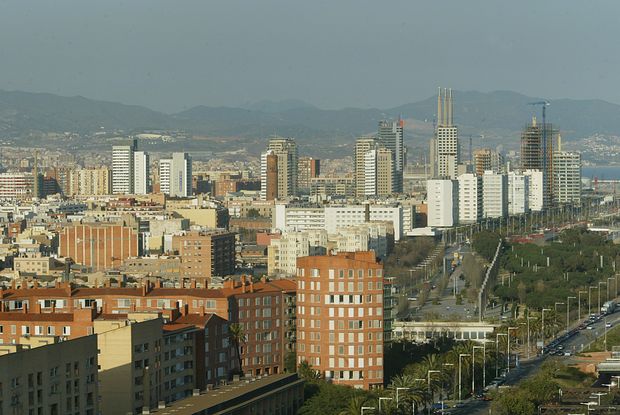 Bairro histrico de Poblenou, em Barcelona, um dos distritos onde novos hotis no podero ser feitos