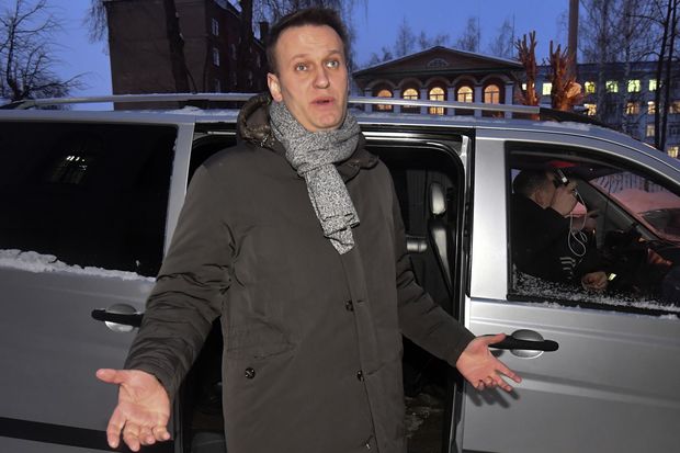 O l�der opositor russo Alexei Navalny 