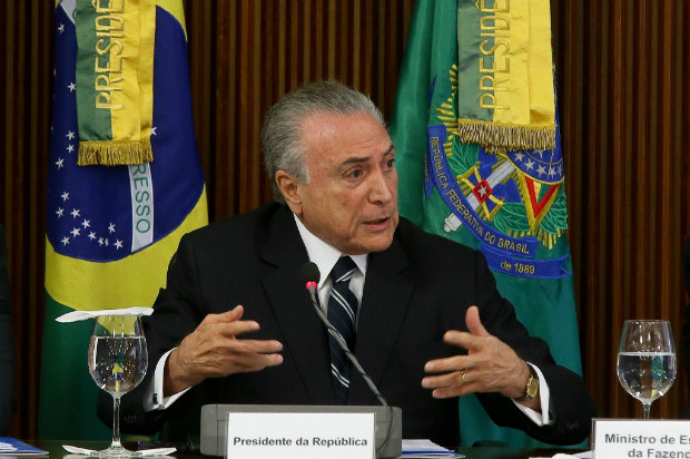 O presidente Michel Temer participa da reunião da Comissão da Reforma da Previdência em Brasília