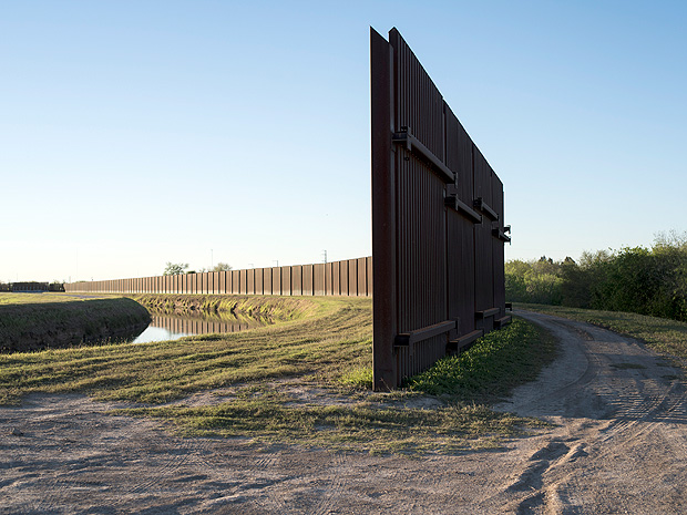 Part of the border fence that separates the United States and Mexico, near McAllen, Texas, Feb. 22, 2017. Many people assume that most of the people who entered the United States illegally are from Mexico. But many are not, and they arrived here in myriad ways. (Matthew Busch/The New York Times)