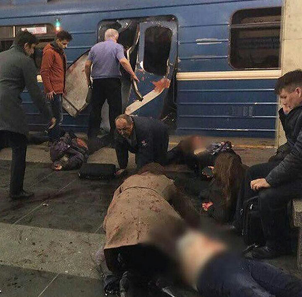 Exploso em metr de So Petersburgo, na Rssia, deixa mortos