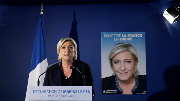 De extrema direita, Le Pen defende o 'Frexit