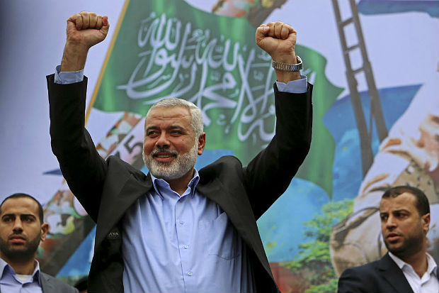 Novo lder poltico do Hamas, Ismail Haniyeh