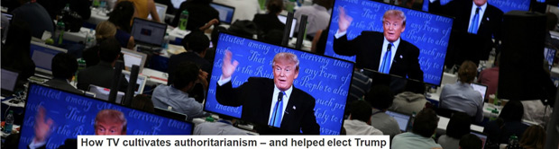 Estudo no site 'Conversation' e na 'Time' revela ligao entre programao com mensagem autoritria e eleitores de Trump