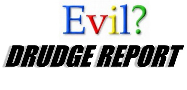 Manchete do site "Drudge Report" ironiza punio europeia ao Google