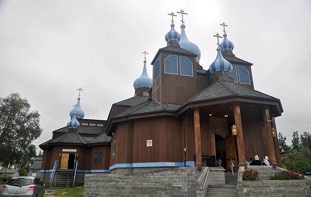 Catedral Ortodoxa Russa Santo Inocncio, em Anchorage