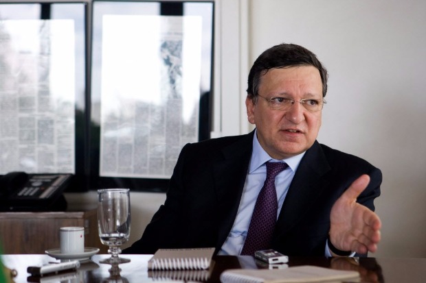 O ex-presidente da Comisso Europeia Jos Manuel Duro Barroso em visita a So Paulo em 2013