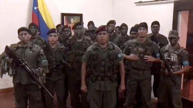 Caguaripano apareceu em vdeo no domingo anunciando 'ao civil e militar' contra Maduro 