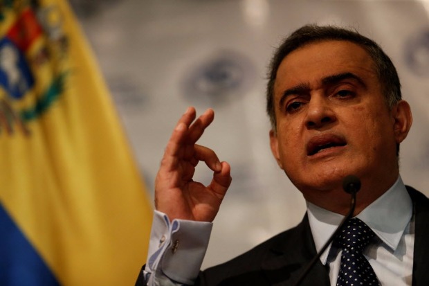 Tarek William Saab, procurador-geral designado pela Constituinte, concede entrevista em Caracas